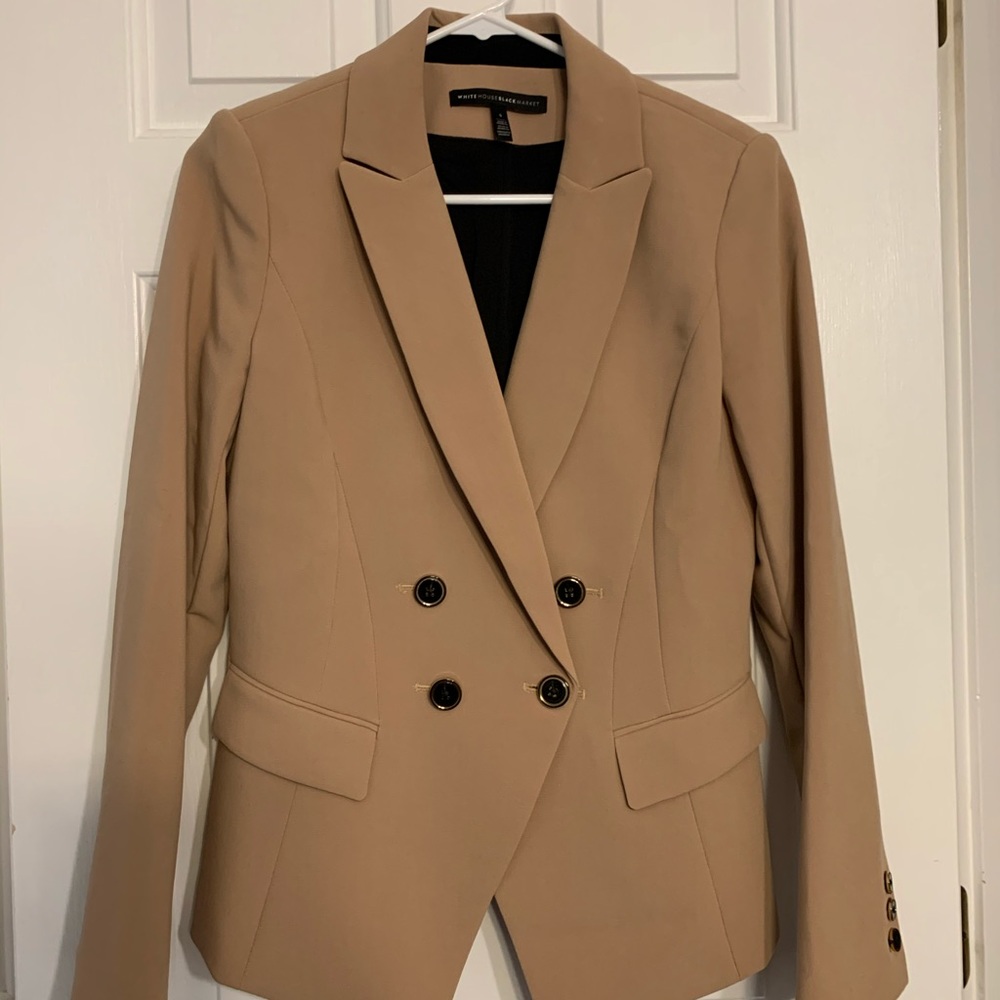 White House Black Market Tan Blazer